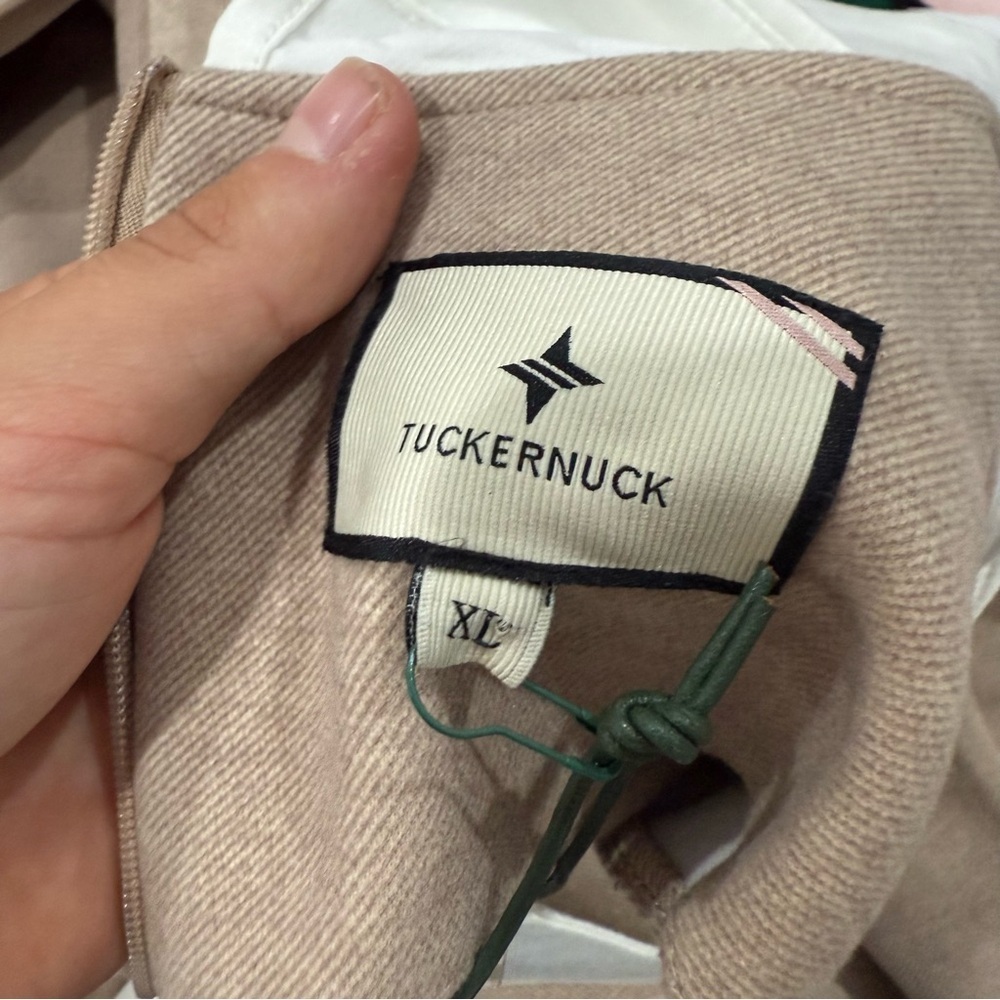 NWT Tuckernuck Dress Dakotah English Ivy Collar Mini in Sandwhisp - Picture 9 of 10